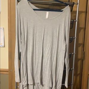 Lularoe heather grey lynnae 2xl